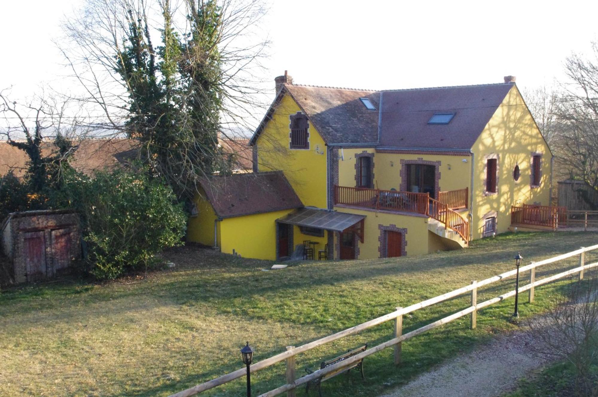 Logis-Hotel Restaurant Auberge Les Vallees Du Perche Vichères المظهر الخارجي الصورة